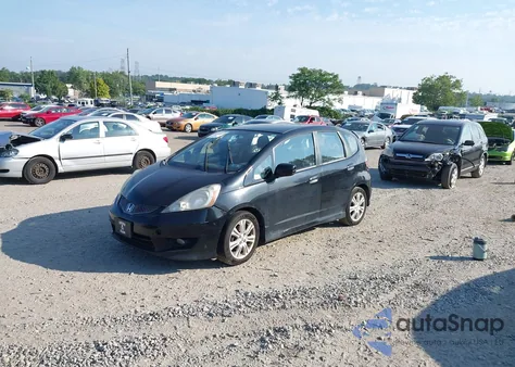 2009 Honda Fit Sport from USA, damaged, VIN JHMGE88489S018798